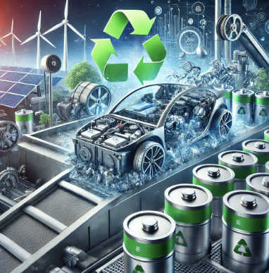 Reciclaje de Baterías de Autos Eléctricos